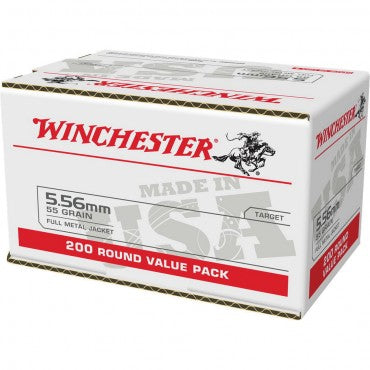Winchester 5.56 55G FMJ 200RD Ammo
