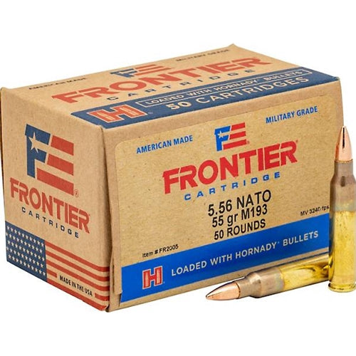 Hornady Frontier 5.56 55G FMJ Ammo