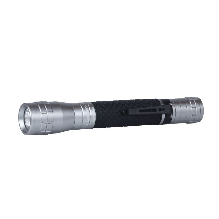 LuxPro Rubberized Water Resistant LED Pocket Flashlight