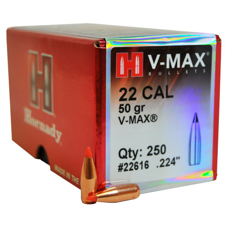 Hornady 224 50 Vmax Bulk Bullet Pk