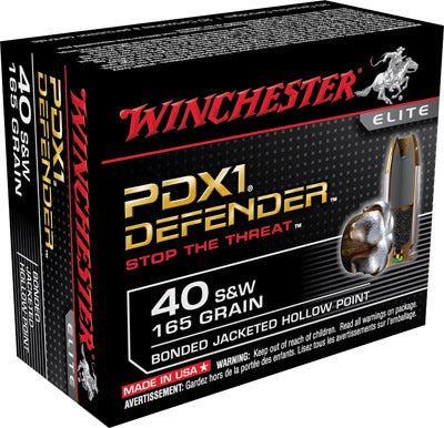 Winchester Supreme 40 165 G Pistol Ammo