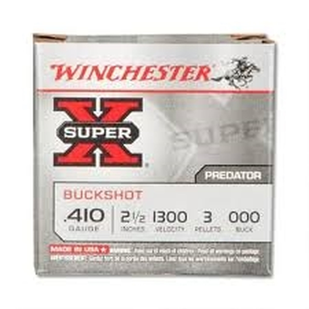 Winchester 2 1/2' 000 410 Judge Shotshell