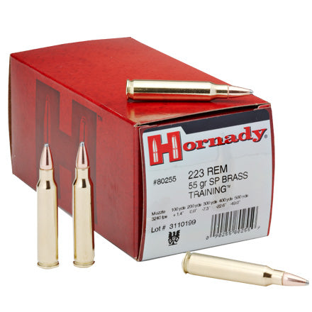 Hornady 223 55GR SP 50 RD Ammo