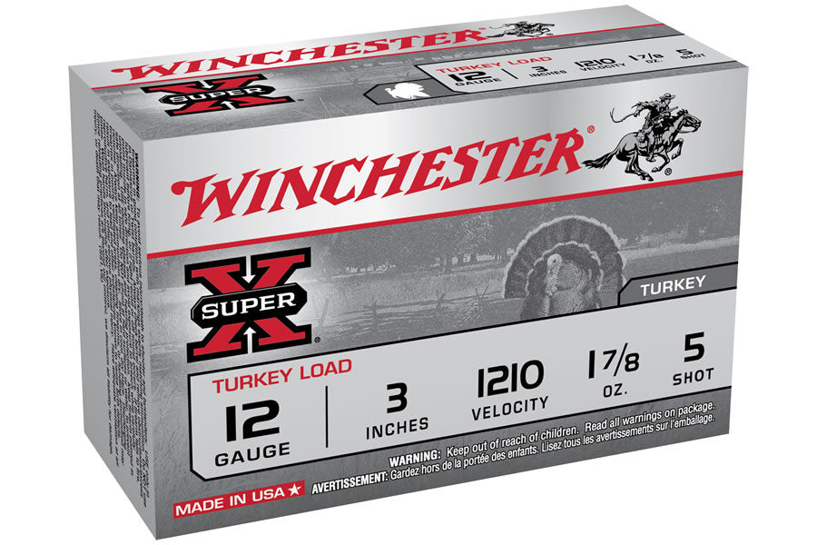 Winchester 12GA 3' #5 Turkey Shotshell