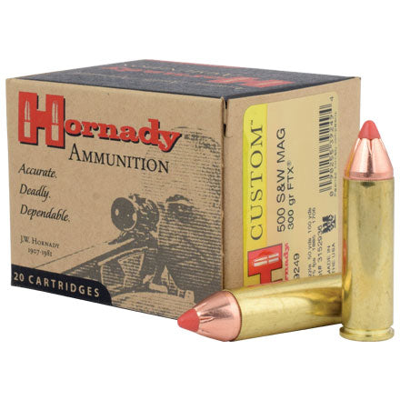 Hornady 500 S&W 300GR Ammo