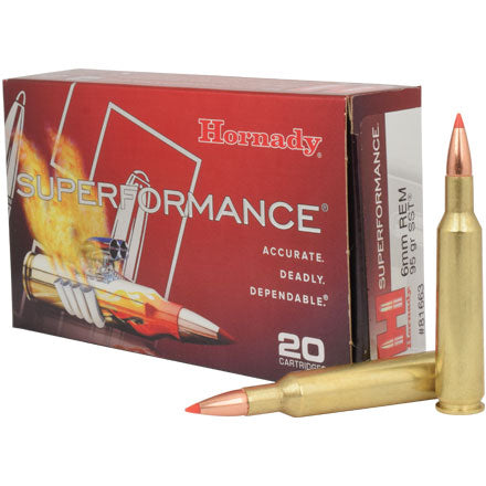 Hornady 6MM Rem 95GR SST Ammo