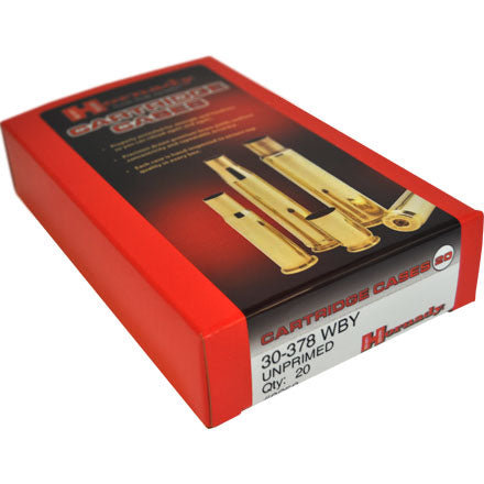 Hornady 30-378 WBY Unprimed Brass