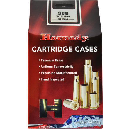 Hornady 300 Mag 50PC Brass