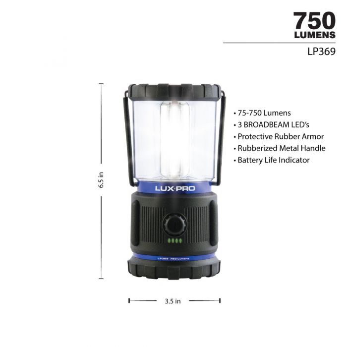 LuxPro Broadbeam LED Lantern