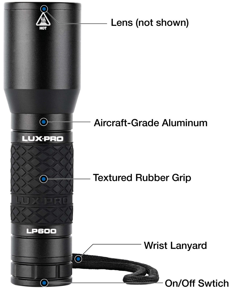 LuxPro Tactical LED Flashlight