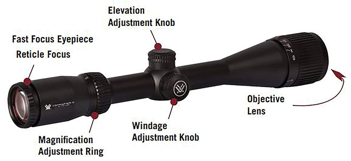 Vortex Crossfire 3-9-40 BDC Scope