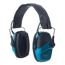 Howard Leight Impact Sport Electronic Teal Earmuffs