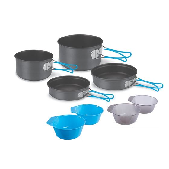 Stansport 4 Person Anodized Cook Set