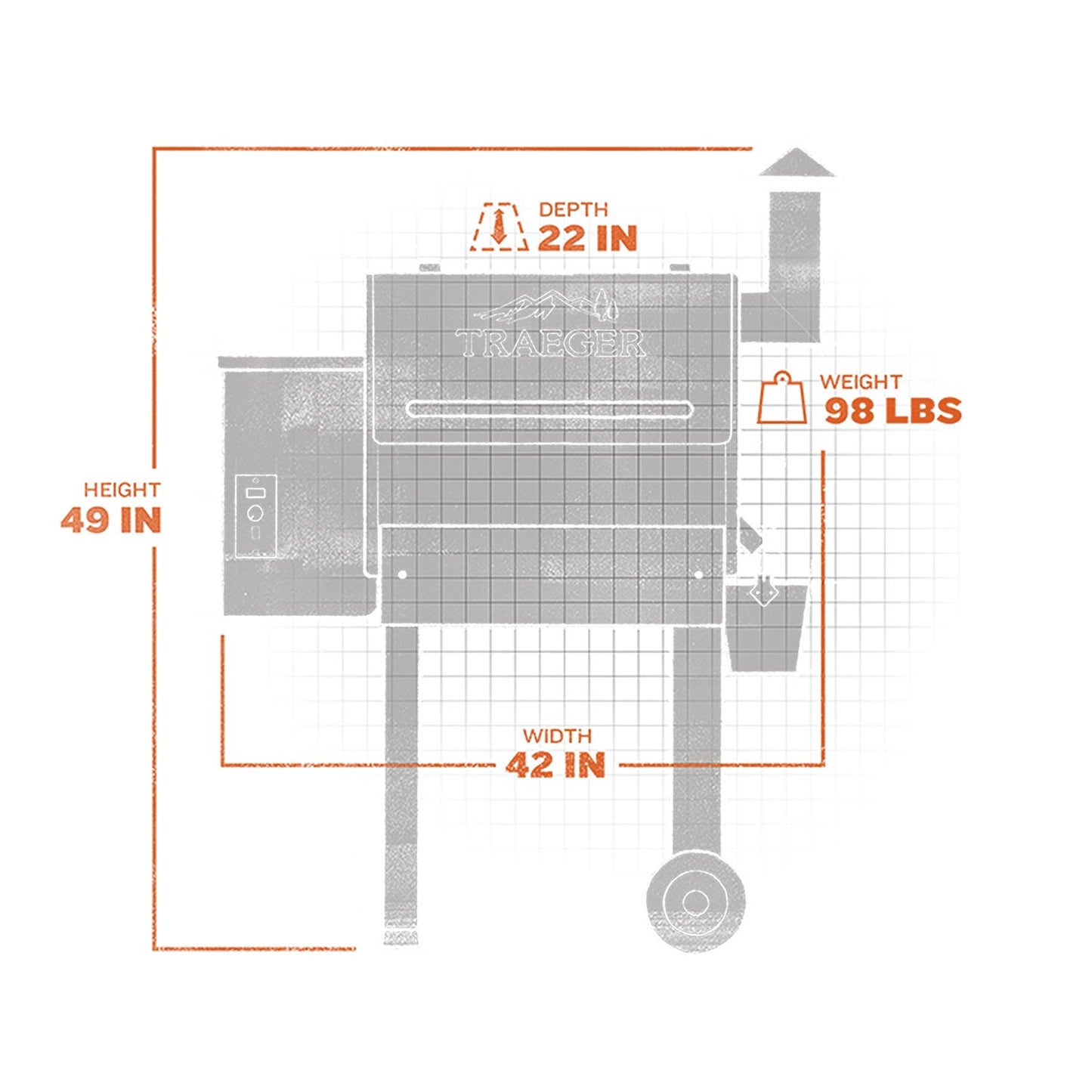Traeger Pro Series 22 Bronze Grill