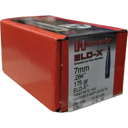 Hornady 7MM ELD-X 175GR Bullets