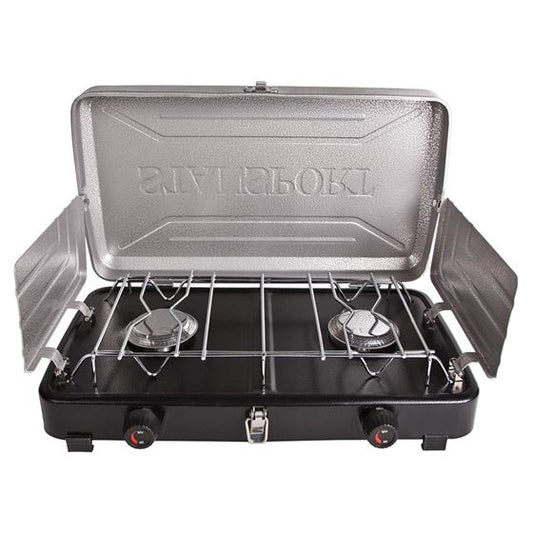 Stansport 2 Burner Regulated Propane Camp Stove