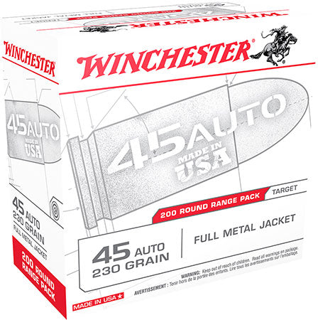 Winchester 45A 230G FMJ 200RD Ammo